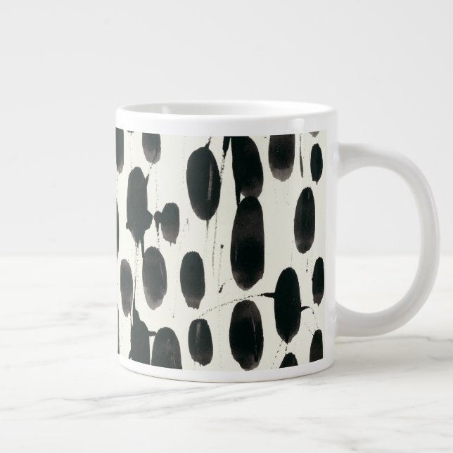 Grande Tasse Invariable I | Aquarelle noire (Droite)