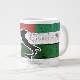 Grande Tasse Italie Cartes en bois