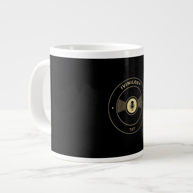 Grande Tasse iVINILOS™ TAZA 04 (Devant gauche)
