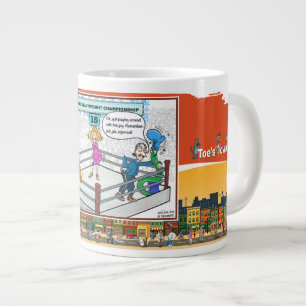 Grande Tasse Jab Jab Uppercut Encouragement