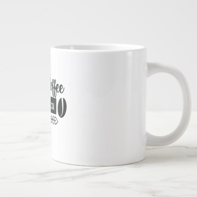 Grande Tasse J'Ai Besoin De Café ! (Droite)