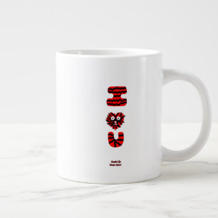 Grande Tasse J'ai flou U Jumbo Mug