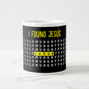 Grande Tasse J'ai trouvé Jésus Mug