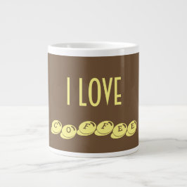 GRANDE TASSE J'AIME LE CAFÉ MUG