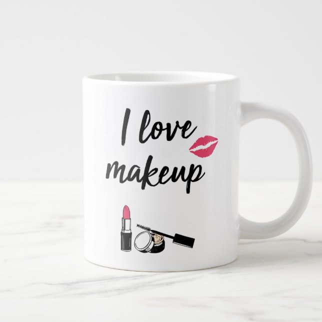 Grande Tasse J'aime le maquillage (Droite)
