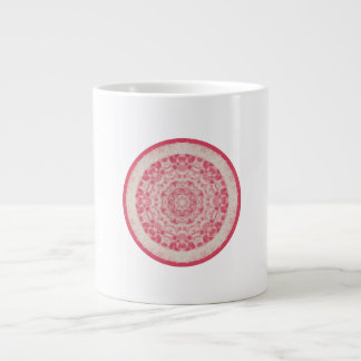 Grande Tasse J'Aime Ma Vie Rose | Art ASMR silencieux