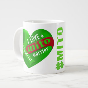 Grande Tasse J'aime un guerrier de Mito