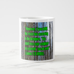 Grande Tasse James 2:8 WEBU Mug