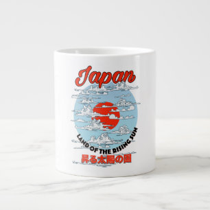 Grande Tasse Japonais Grue Géant Café Mug