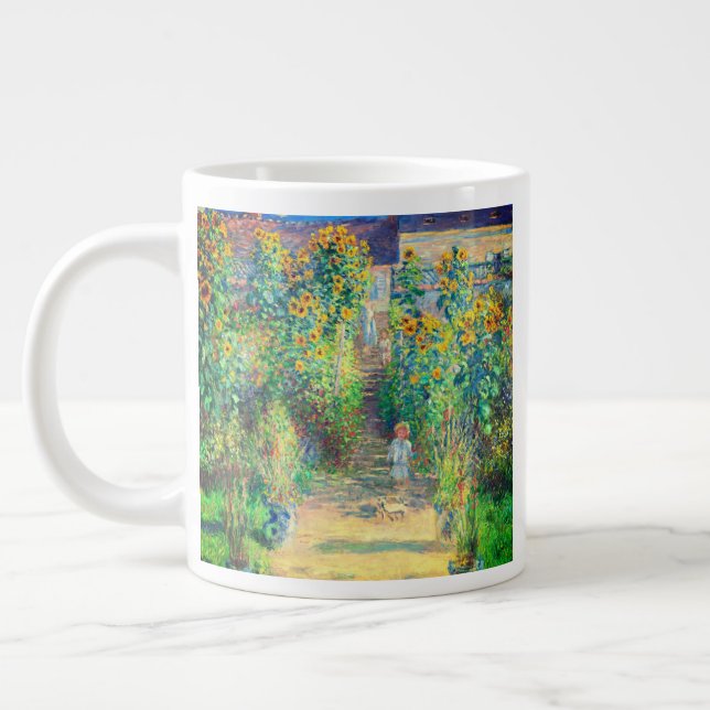 Grande Tasse Jardin aux fleurs de Monet (Gauche)
