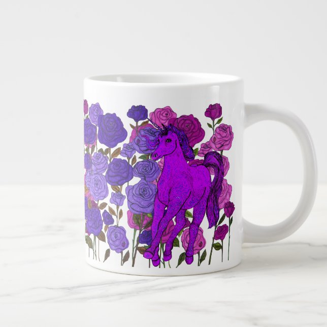 Grande Tasse Jardin rose (Droite)