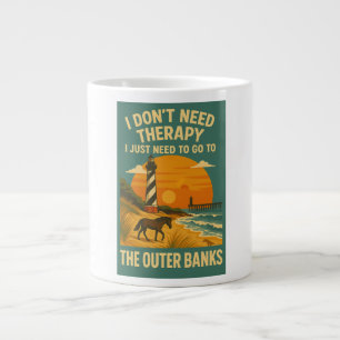 Grande Tasse Je n'ai pas besoin de thérapie, j'ai besoin d'alle