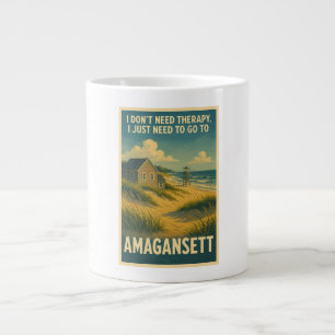 Grande Tasse Je n'ai pas besoin de thérapie, j'ai juste besoin 