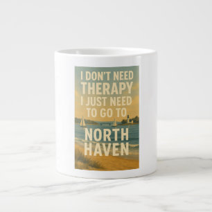 Grande Tasse Je n'ai pas besoin de thérapie, j'ai juste besoin 