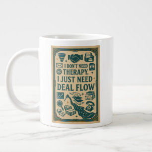 Grande Tasse Je n'ai pas besoin de thérapie, j'ai juste besoin 