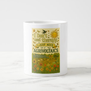 Grande Tasse Je n'ai pas besoin de thérapie, j'ai juste besoin