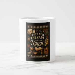 Grande Tasse Je n'ai pas besoin de thérapie, j'ai juste besoin