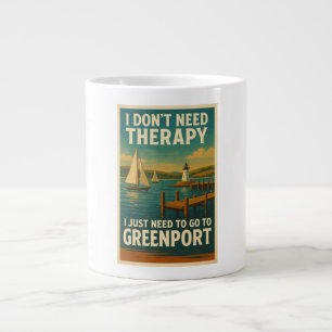 Grande Tasse Je n'ai pas besoin de thérapie, j'ai juste besoin