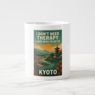 Grande Tasse Je n'ai pas besoin de thérapie, je dois juste alle
