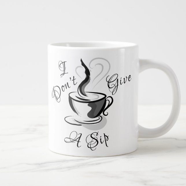 Grande Tasse Je ne donne pas un coup de baguette (Droite)