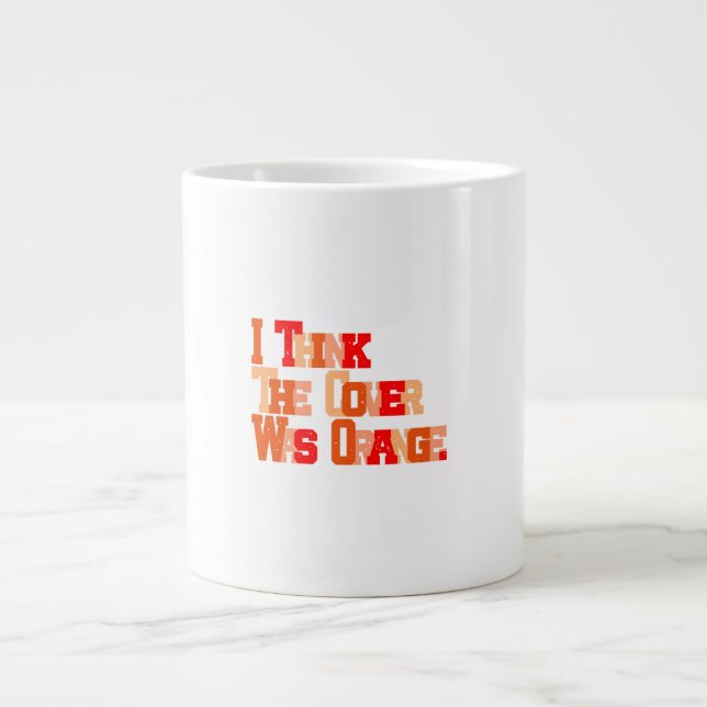 Grande Tasse Je ne peux pas me souvenir du titre, mais... (Devant)