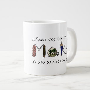 Grande Tasse Je peux faire ça - artisanat / confectionneur, bo