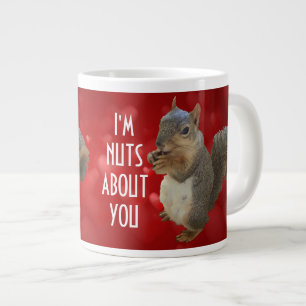 Grande Tasse Je suis fou de toi Écureuil brun