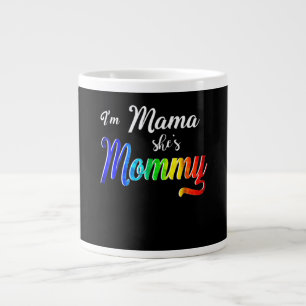 Grande Tasse Je suis maman maman Lesbienne maman maman maman ma