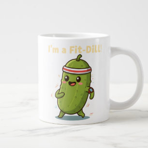 Grande Tasse Je suis un Fit-Dill ! Drôle de conception de pickl