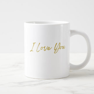 Grande Tasse Je t'aime Jumbo 20oz Mug