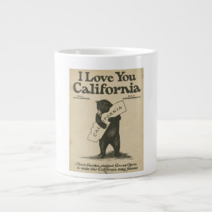 Grande Tasse Je t'aime Mug de Californie