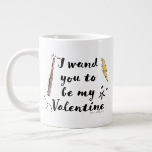 Grande Tasse Je Veux Que Tu Sois Ma Saint-Valentin
