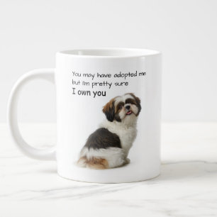 Grande Tasse Je vous possède Shih Tzu