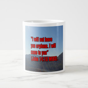 Grande Tasse Jean 14:18 WEBU Mug