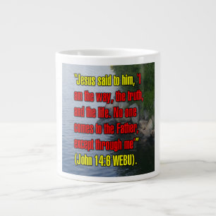 Grande Tasse Jean 14:6 WEBU Mug