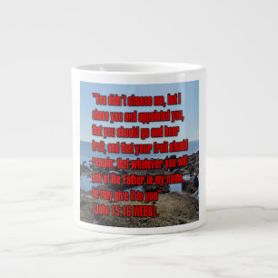 Grande Tasse Jean 15:16 WEBU Mug