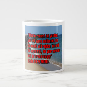 Grande Tasse Jean 16:20 WEBU Mug