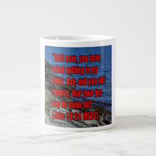 Grande Tasse Jean 16:24 WEBU Mug