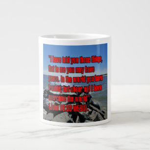 Grande Tasse Jean 16:33 WEBU Mug