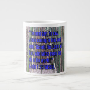 Grande Tasse Jean 1:29 WEBU Mug