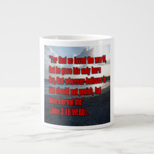 Grande Tasse Jean 3:16 WEBU Mug