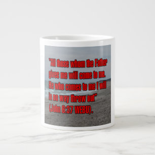 Grande Tasse Jean 6:37 WEBU Mug