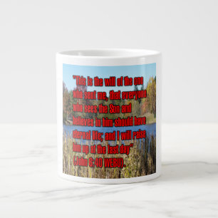 Grande Tasse Jean 6:40 WEBU Mug