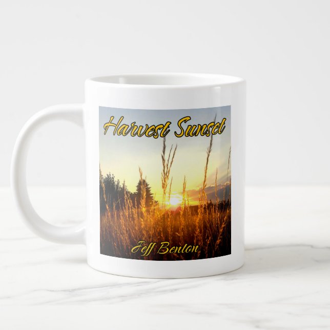 Grande Tasse Jeff Benton Moisson Sunset Fan Mug (Gauche)