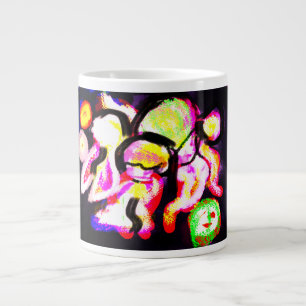 Grande Tasse Jellyfish bleu