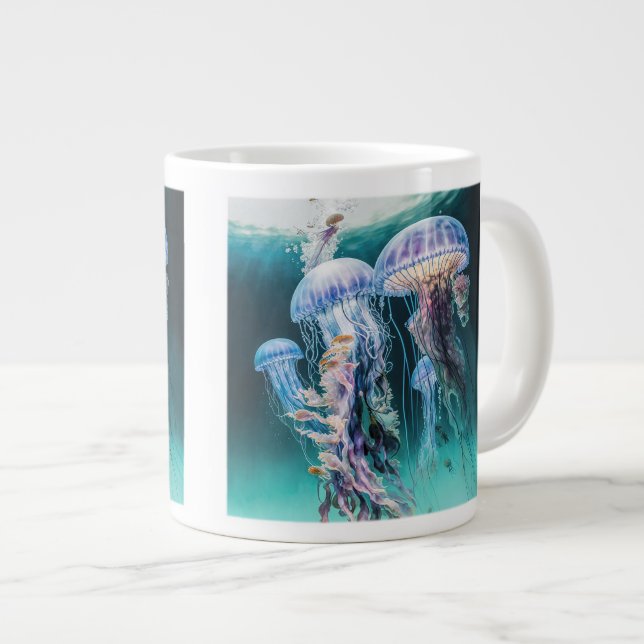 Grande Tasse Jellyfish Jumbo Mug (Devant droit)