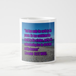 Grande Tasse Jérémie 10:12 WEBU Mug
