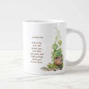 Grande Tasse Jérémie 33:3 Appelle-Moi Verset Biblique Roitelet