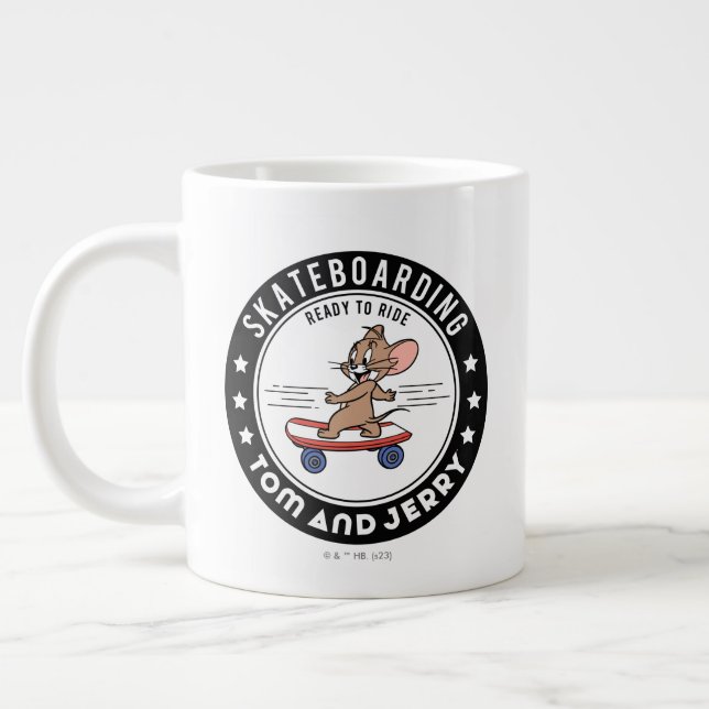 Grande Tasse Jerry Skateboard - Prêt À Faire Du Ride (Gauche)
