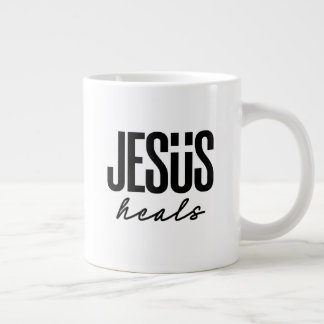 Grande Tasse Jésus guérit